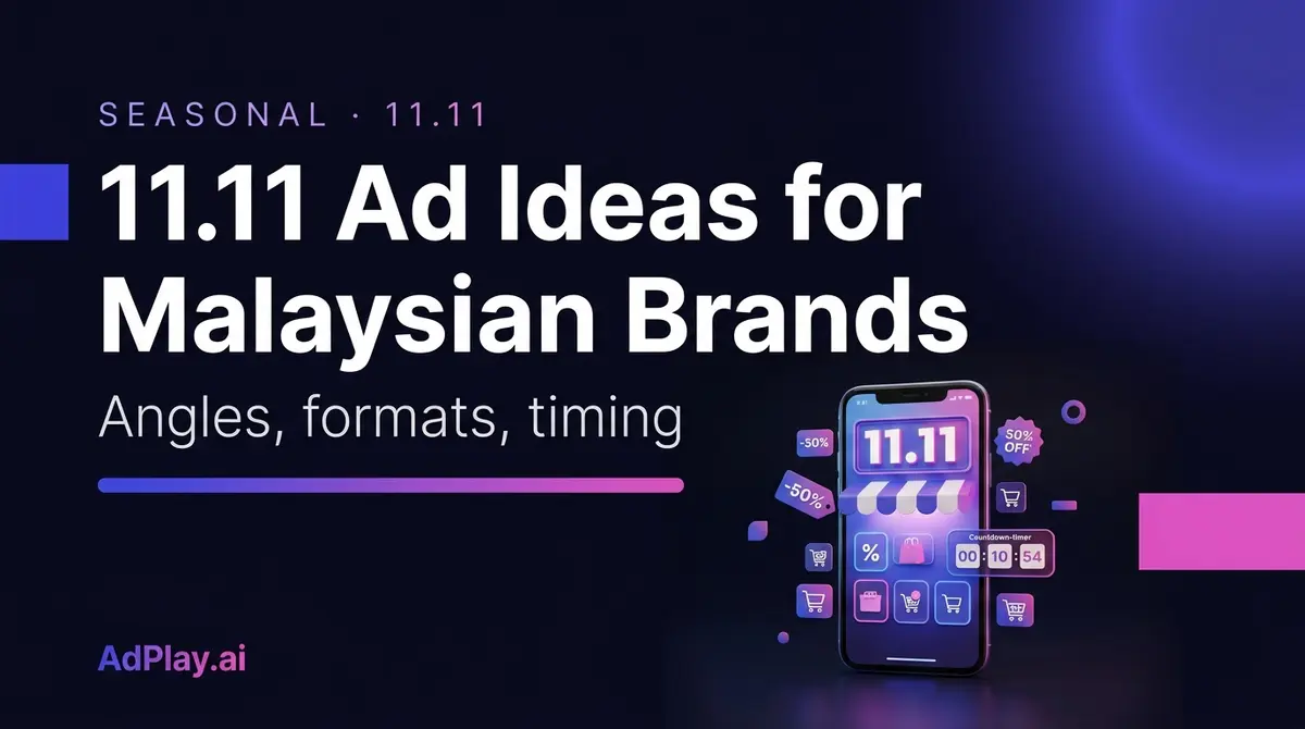 11.11 Ad Ideas for Malaysian Brands (2026)