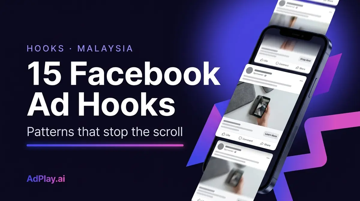 15 Facebook Ad Hooks That Work (2026)