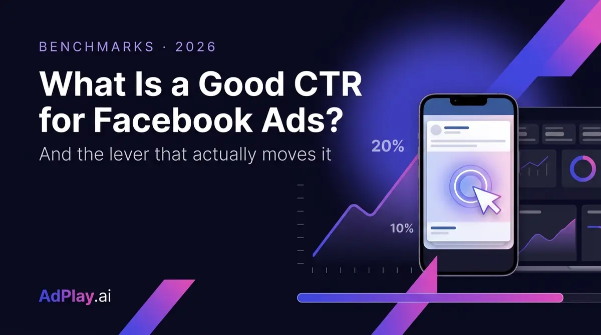 What Is a Good CTR for Facebook Ads? (2026)